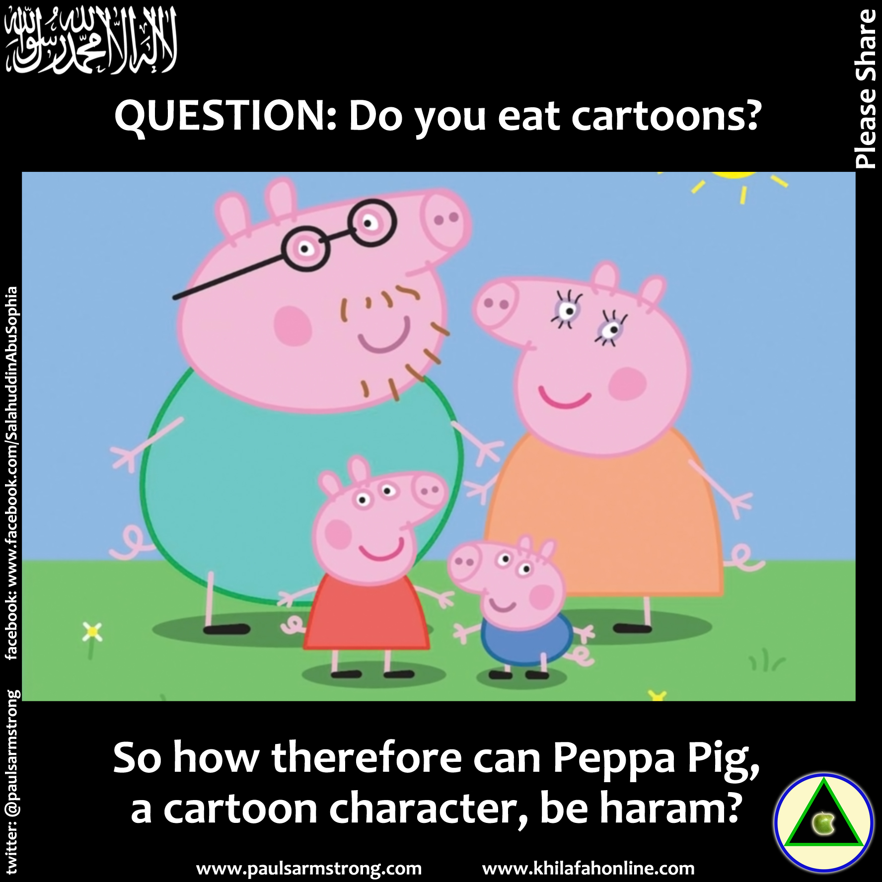 Peppa Pig haram (forbidden) in Islam? – Paul Salahuddin 