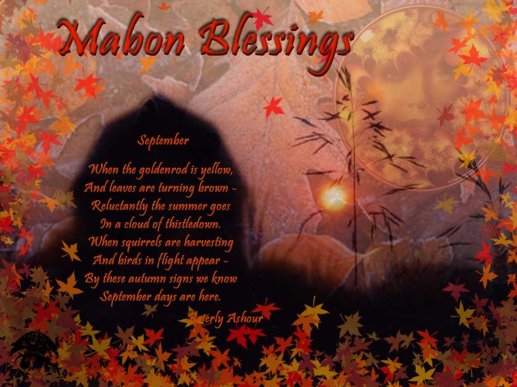 To all who are celebrating; Happy Mabon, the Autumn 