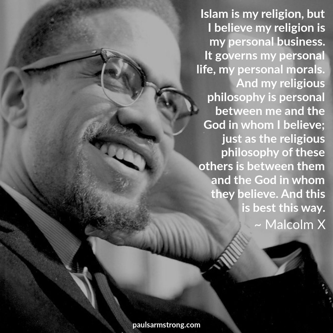 Malcolm X: Islam is my Religion – Paul Salahuddin Armstrong