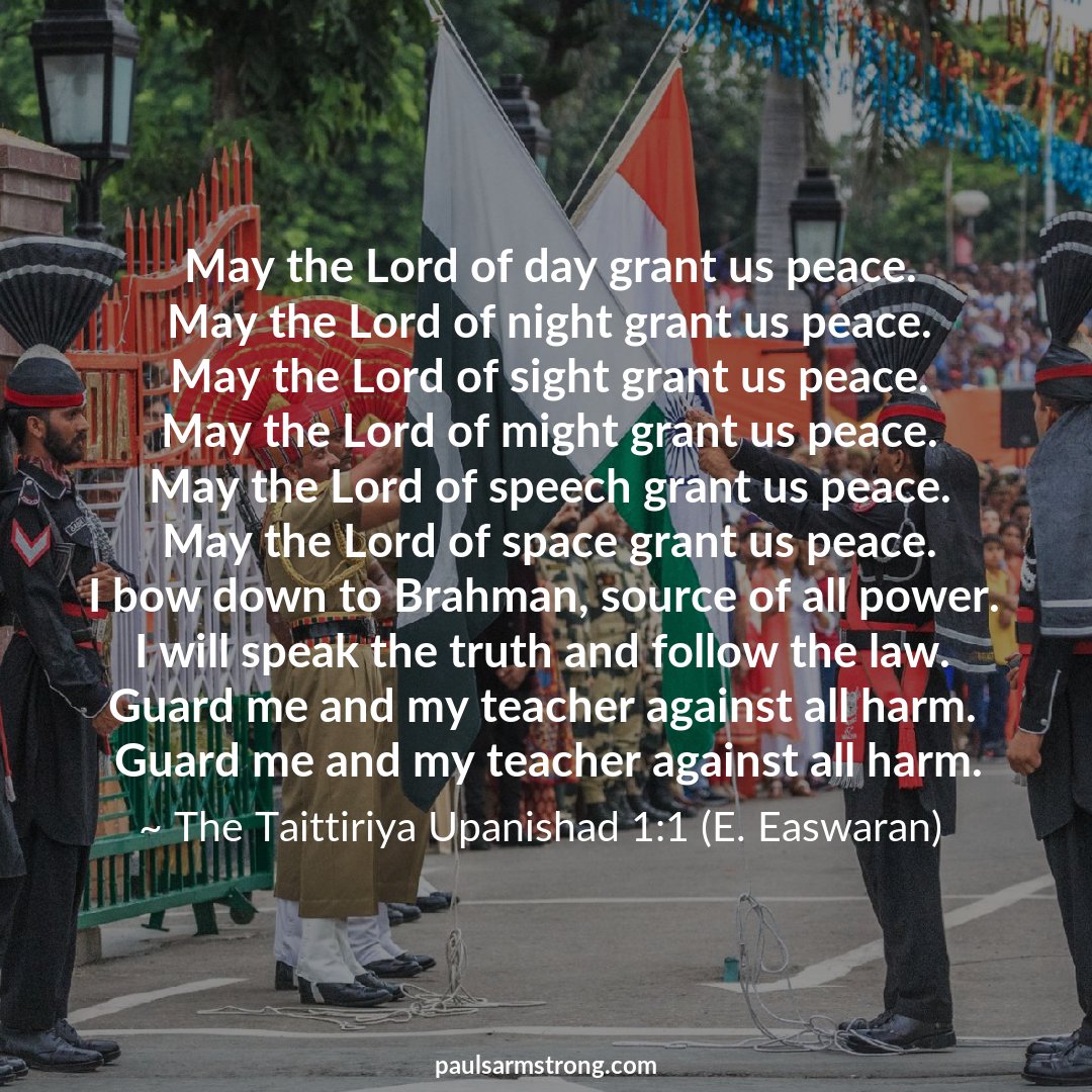 May the Lord grant us Peace – Paul Salahuddin Armstrong