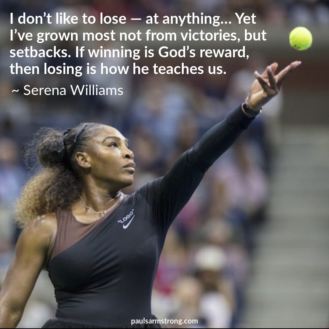 Serena Williams: I Don't Like To Lose – Paul Salahuddin 